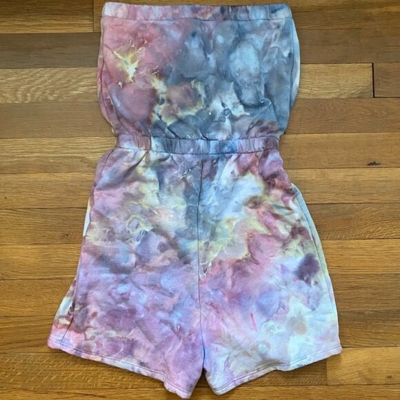 Free People Riverside Tool & Dye French Terry One Piece XS - Picture 4 of 8